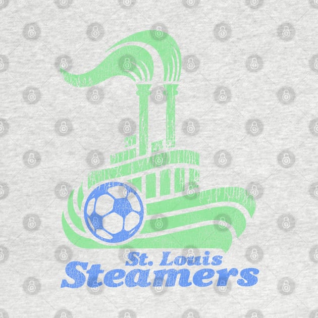 St Louis Steamers Vintage 80s Defunct Soccer Team by darklordpug